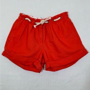 Crewcuts Bright Red Kids Shorts with Rope Tie